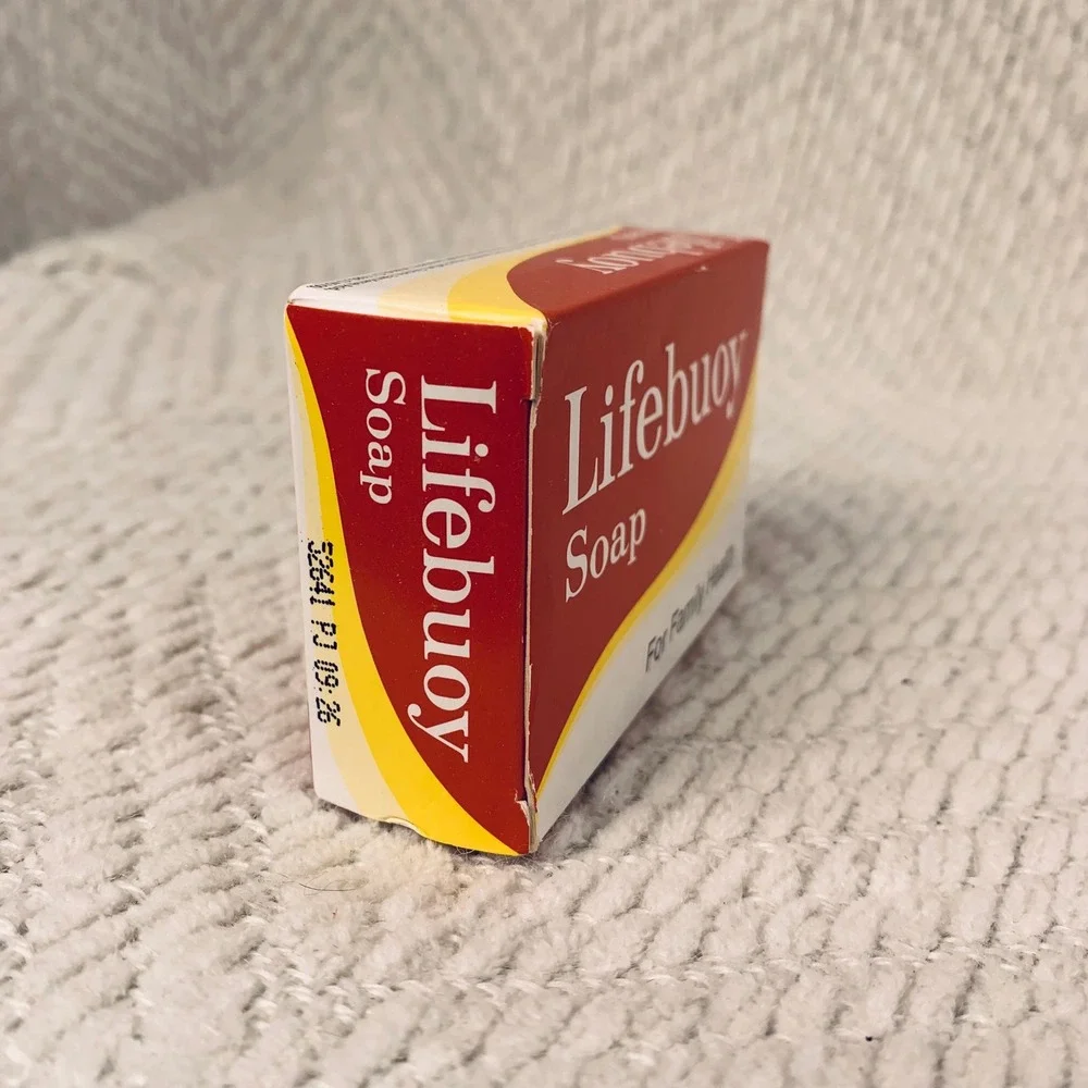 Vtg Lifebuoy Soap 85g For Family Health Original‎ Bar Unilever Collectible Red